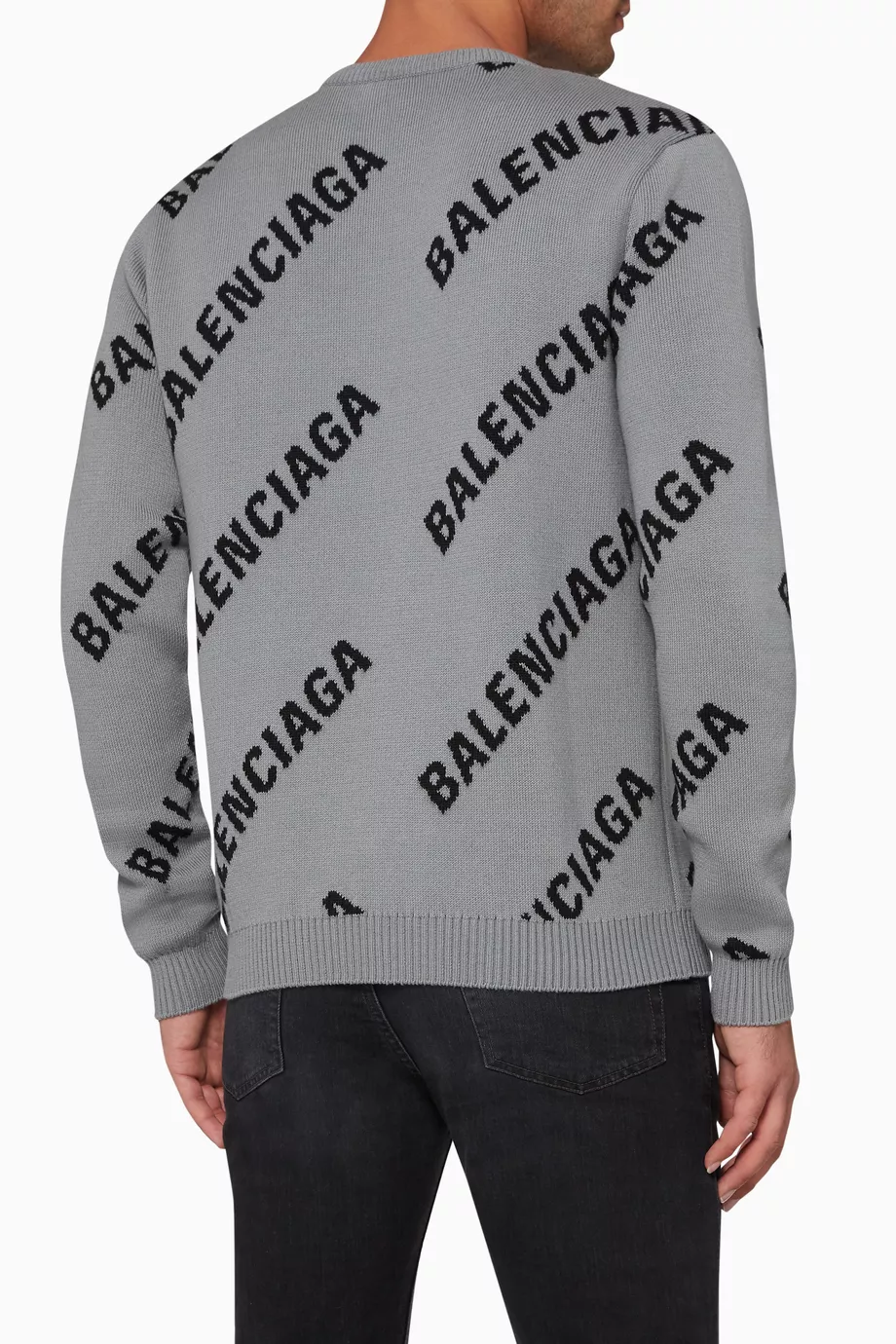 Balenciaga clearance sweatshirt silver