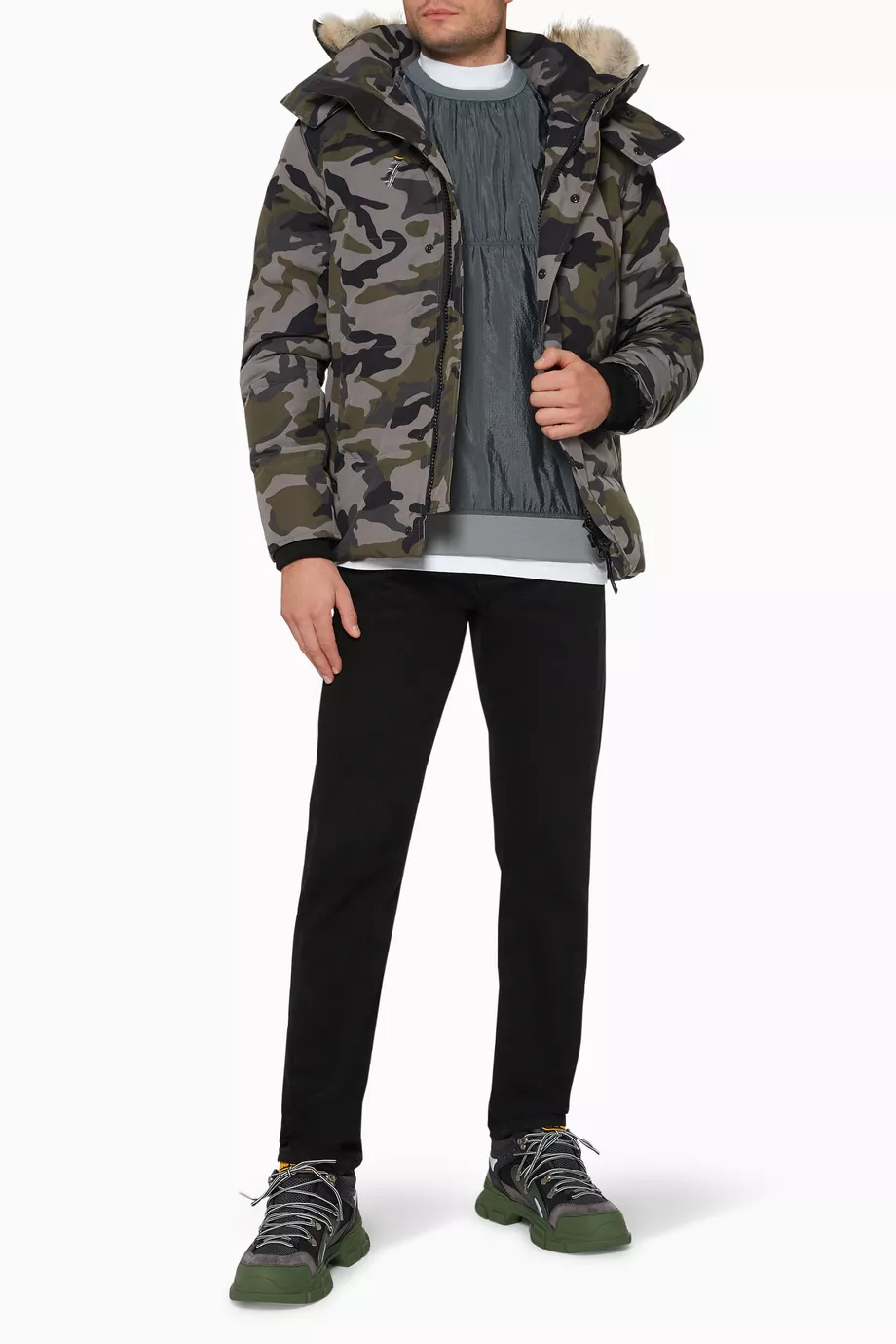 Camo canada goose online mens