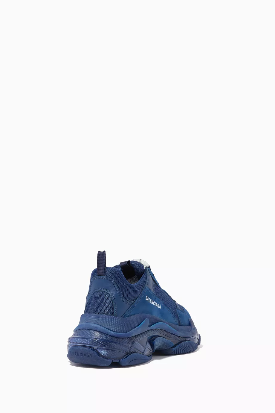 Buy Balenciaga Blue Triple S Clear Sole Sneakers for Men in UAE