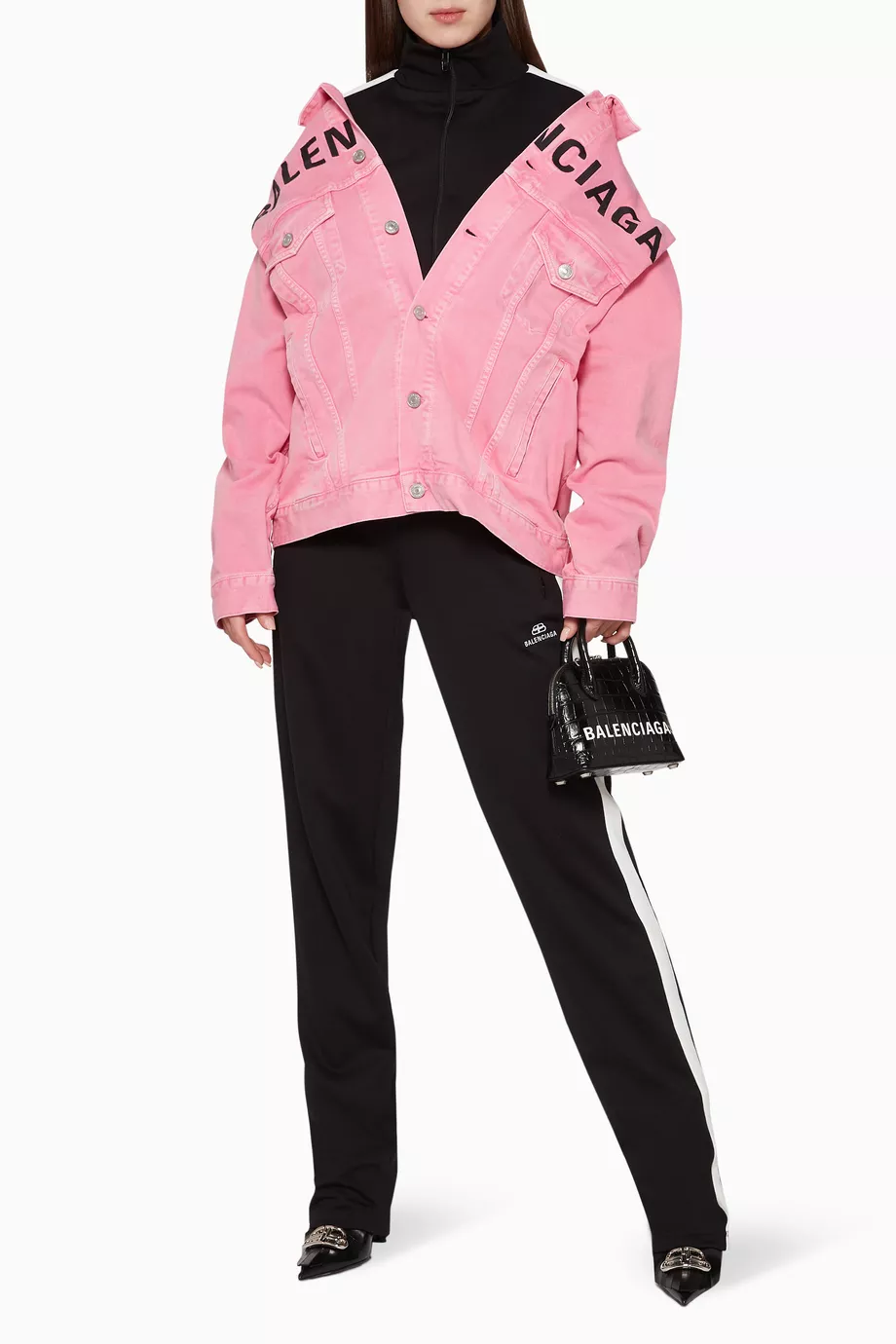 Balenciaga windbreaker womens pink new arrivals