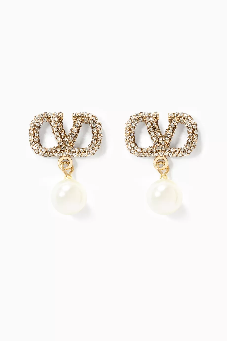 Valentino store earrings pearl