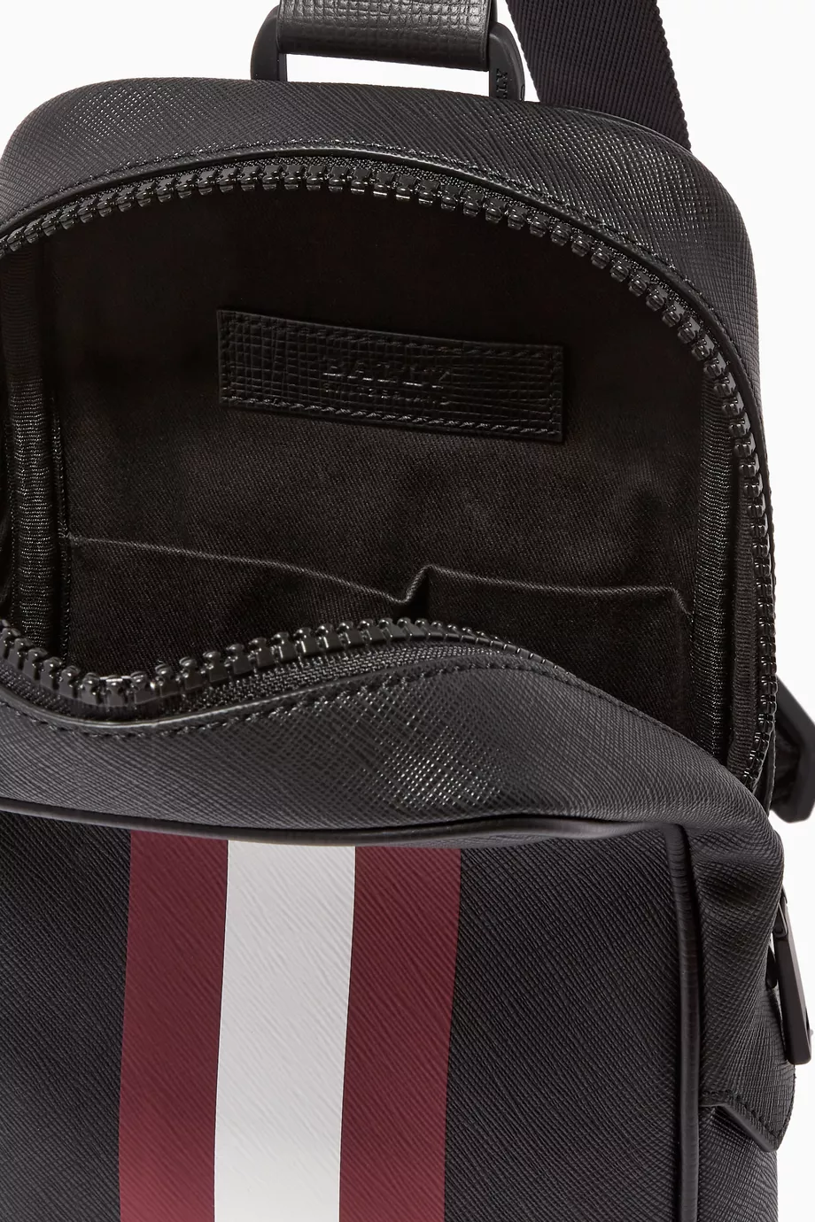 Buy Bally Black Tanis Coated Canvas Sling Bag for Men in UAE Ounass