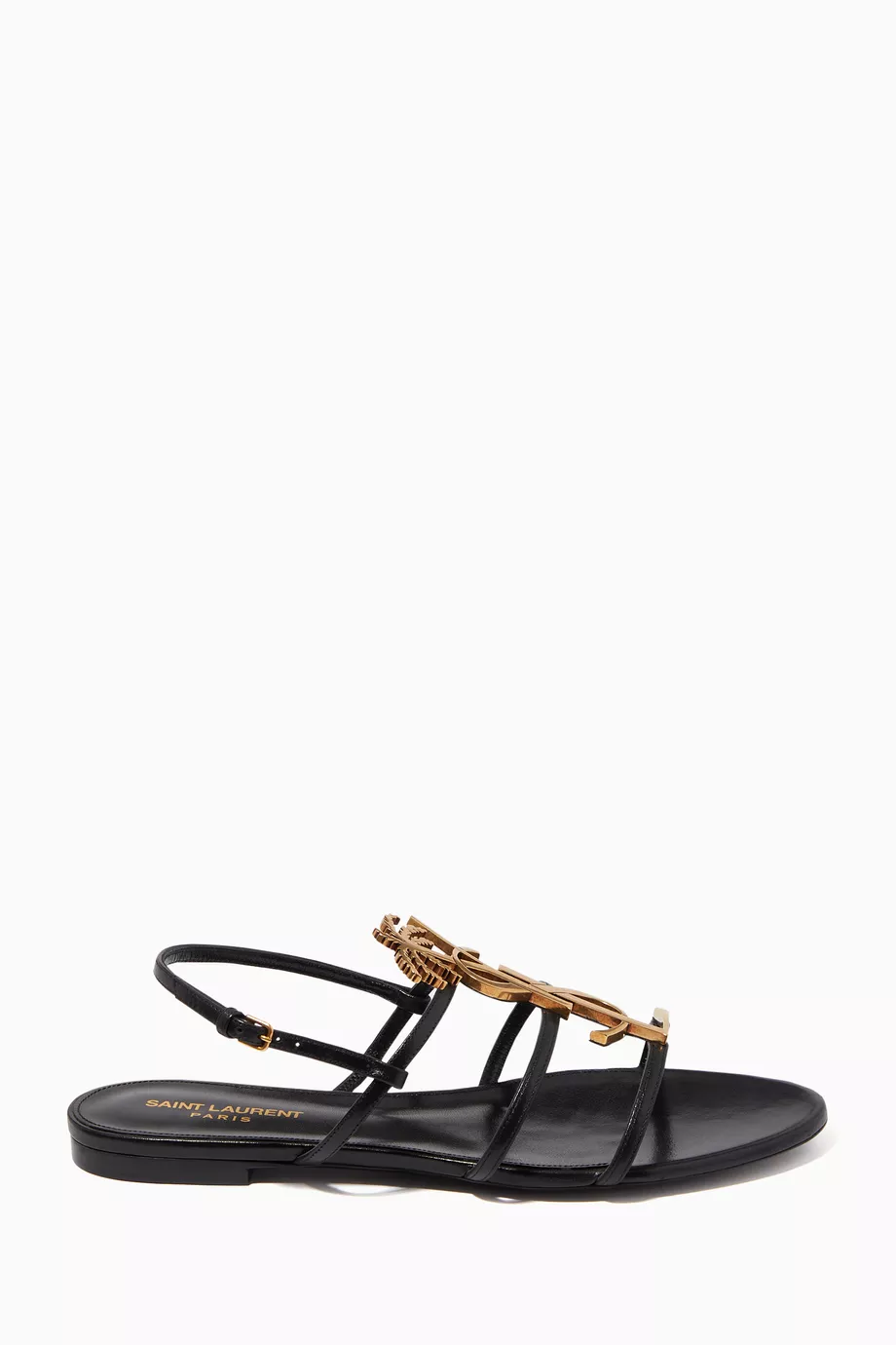 Ysl cassandra sandal flat hotsell