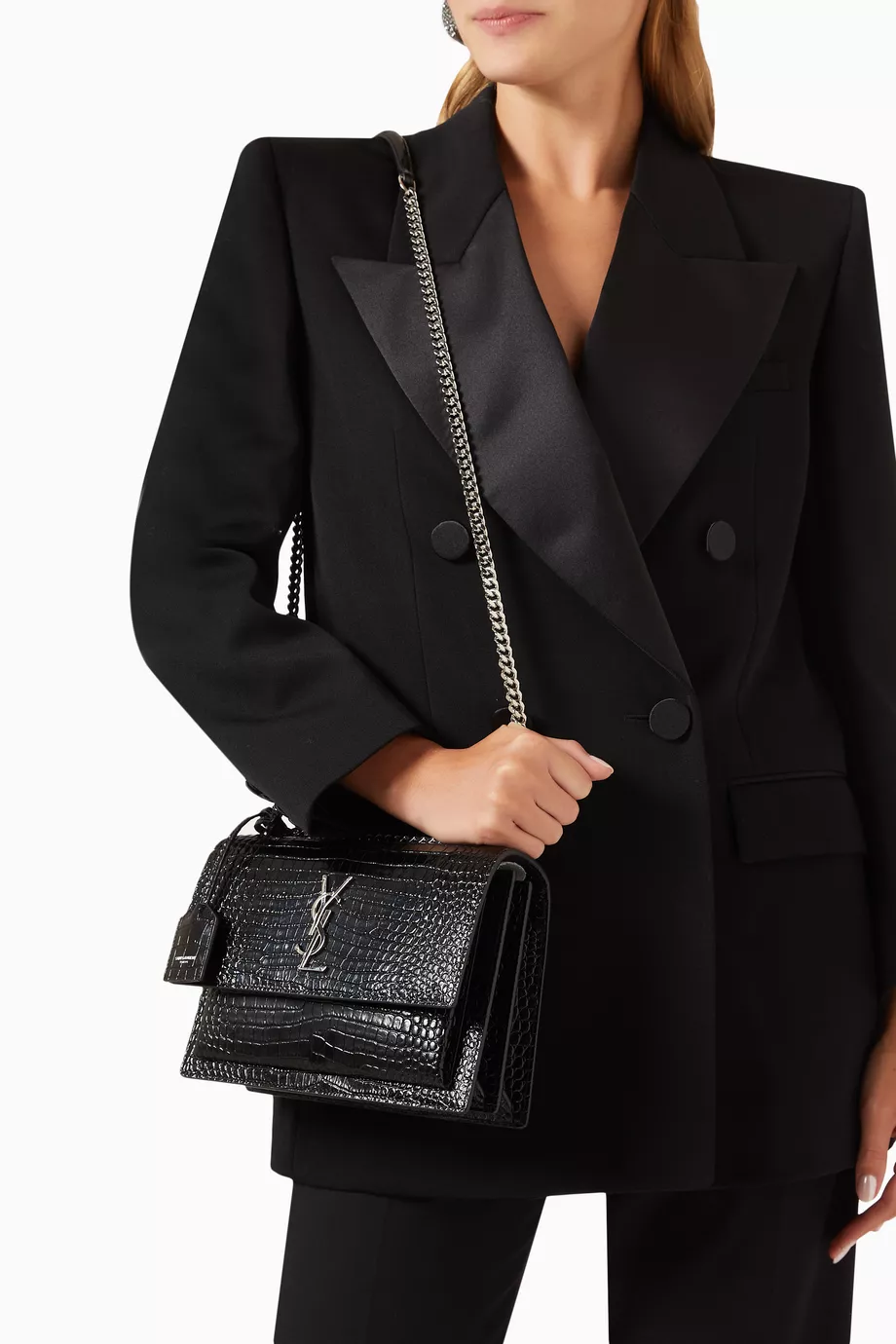 Saint laurent discount sunset bag large