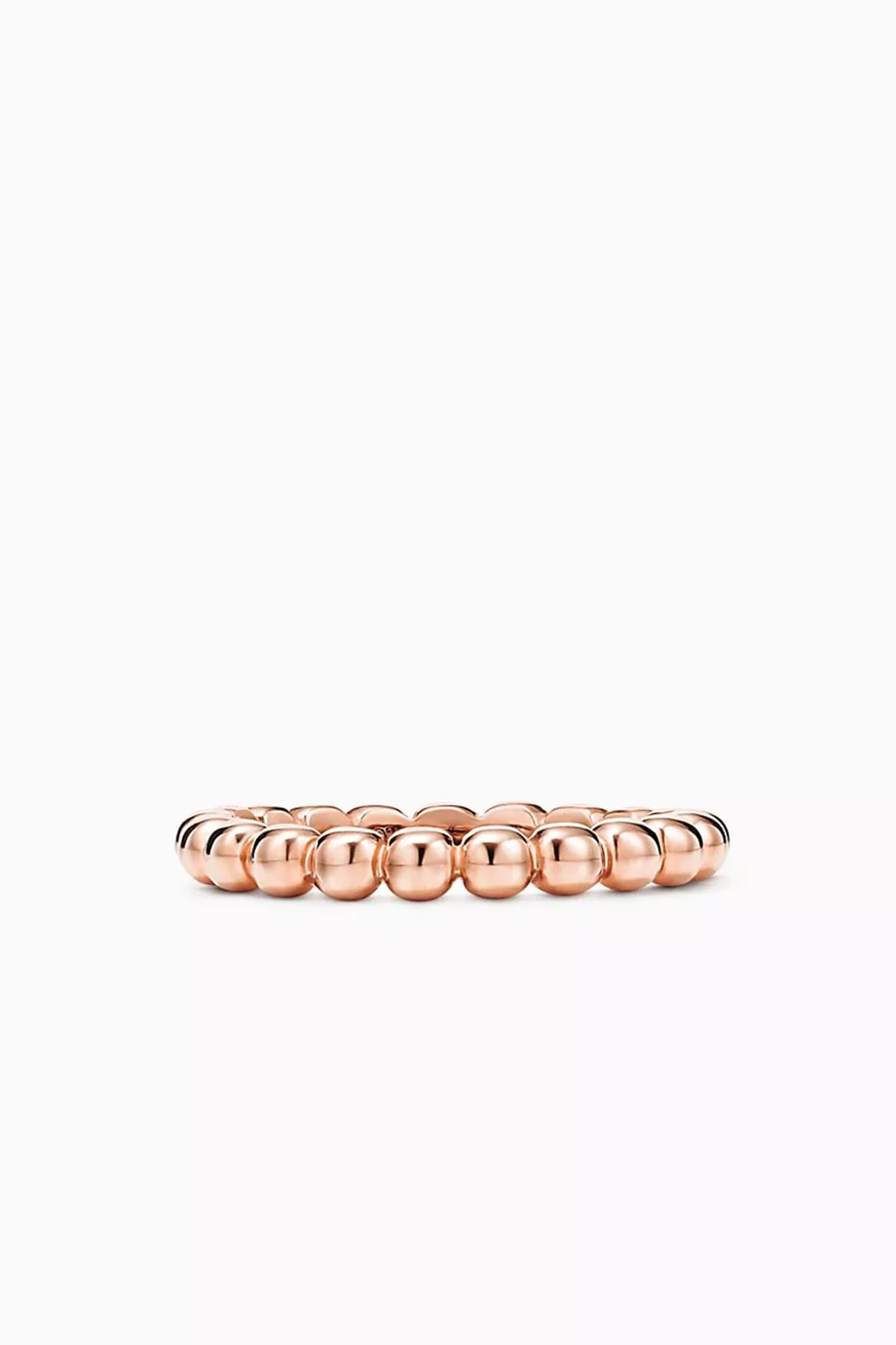 Buy Rose Gold Tiffany HardWear Mini Ball Ring in 18kt Rose Gold for Women in UAE Ounass