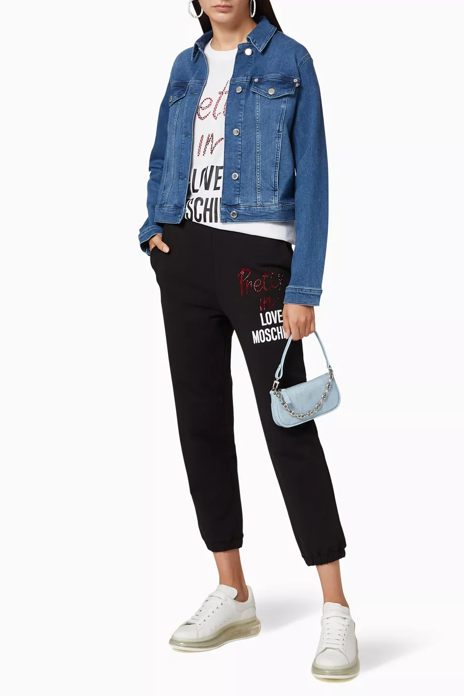 Love moschino denim shop jacket
