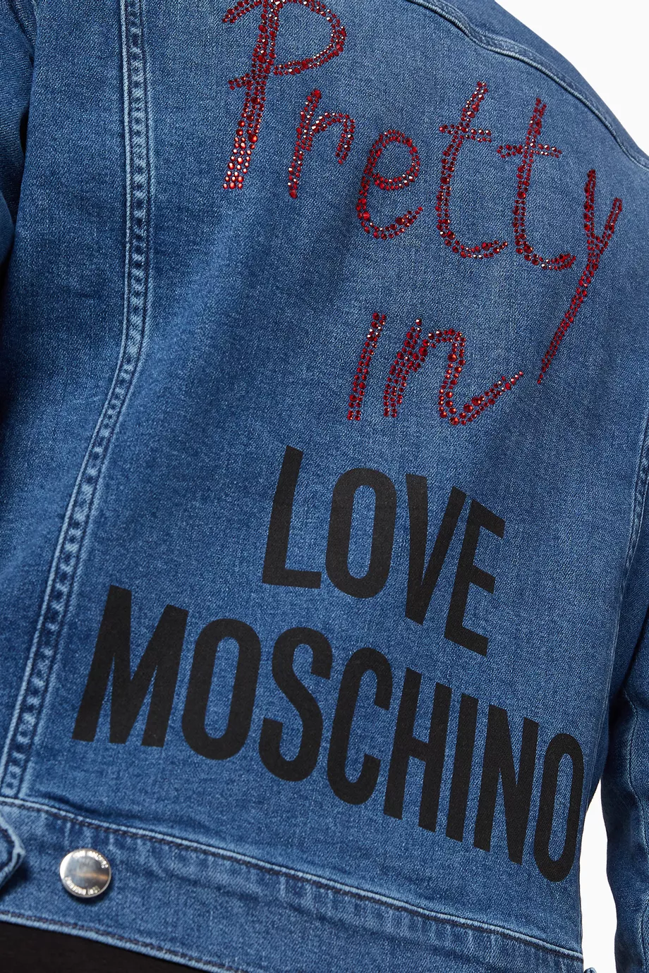 Love moschino shop denim jacket