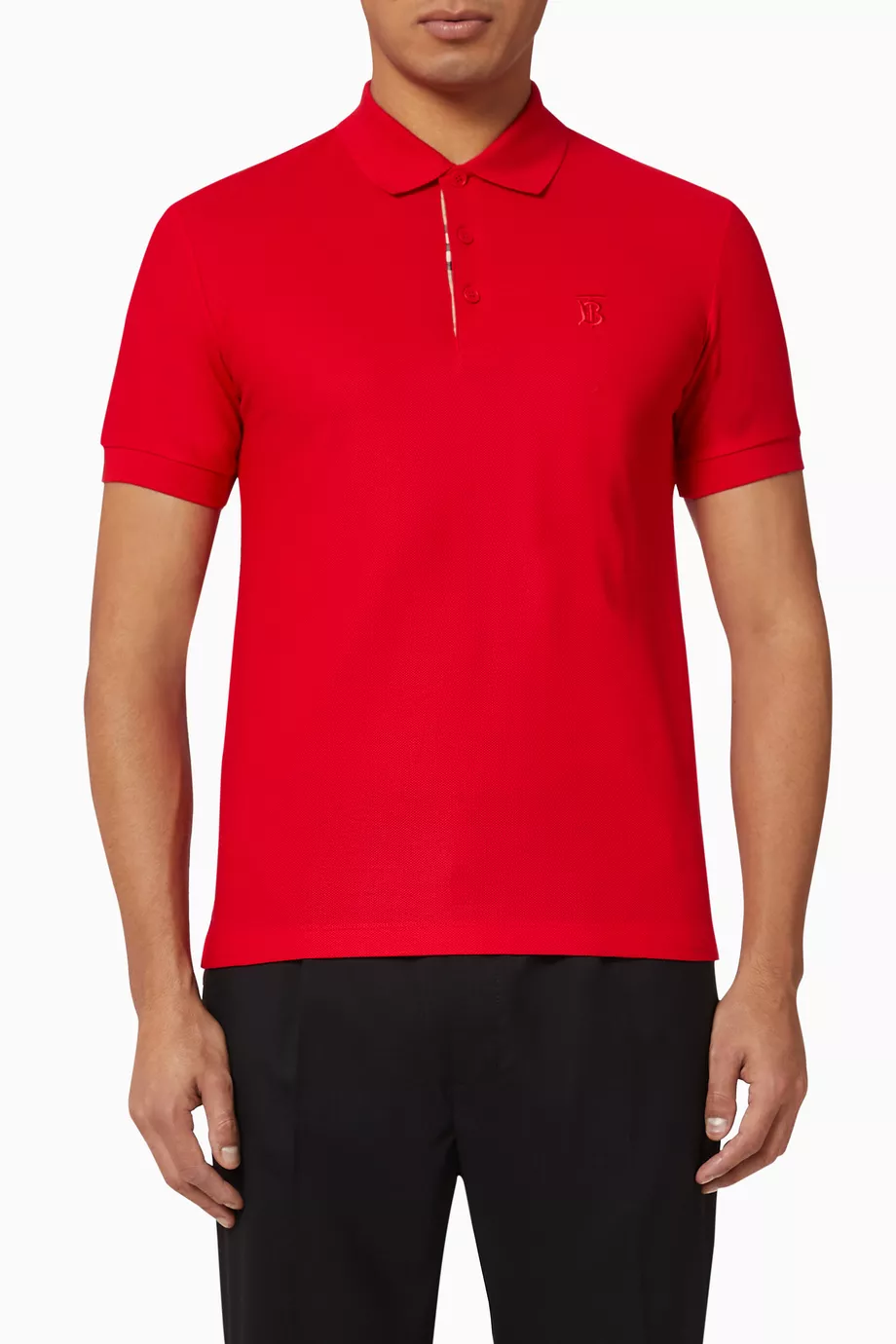 Burberry sales red polo