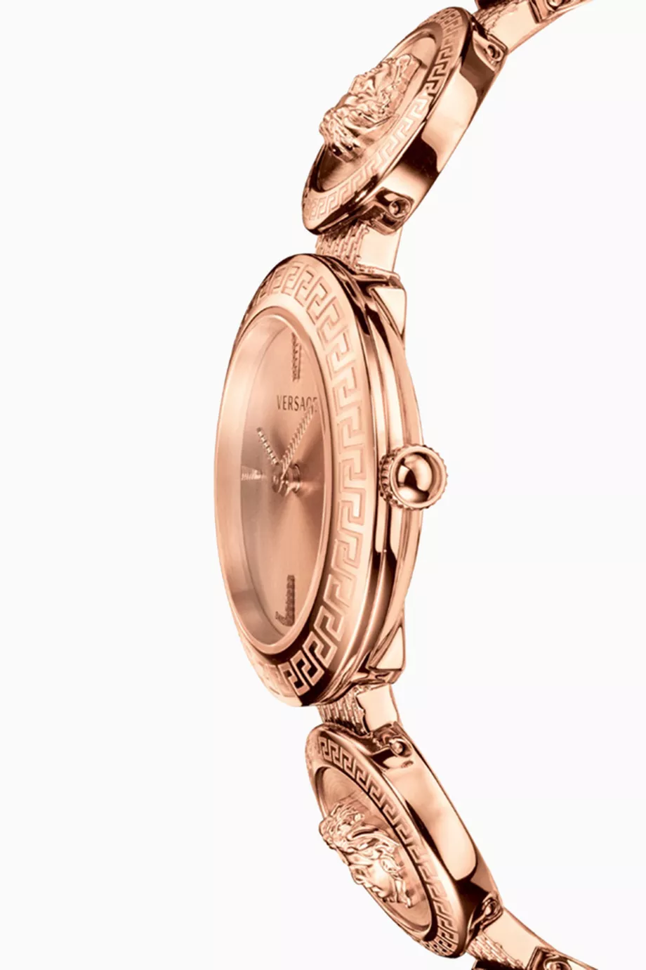 Buy Versace Rose Gold Medusa Stud Icon Bracelet Watch for Women in