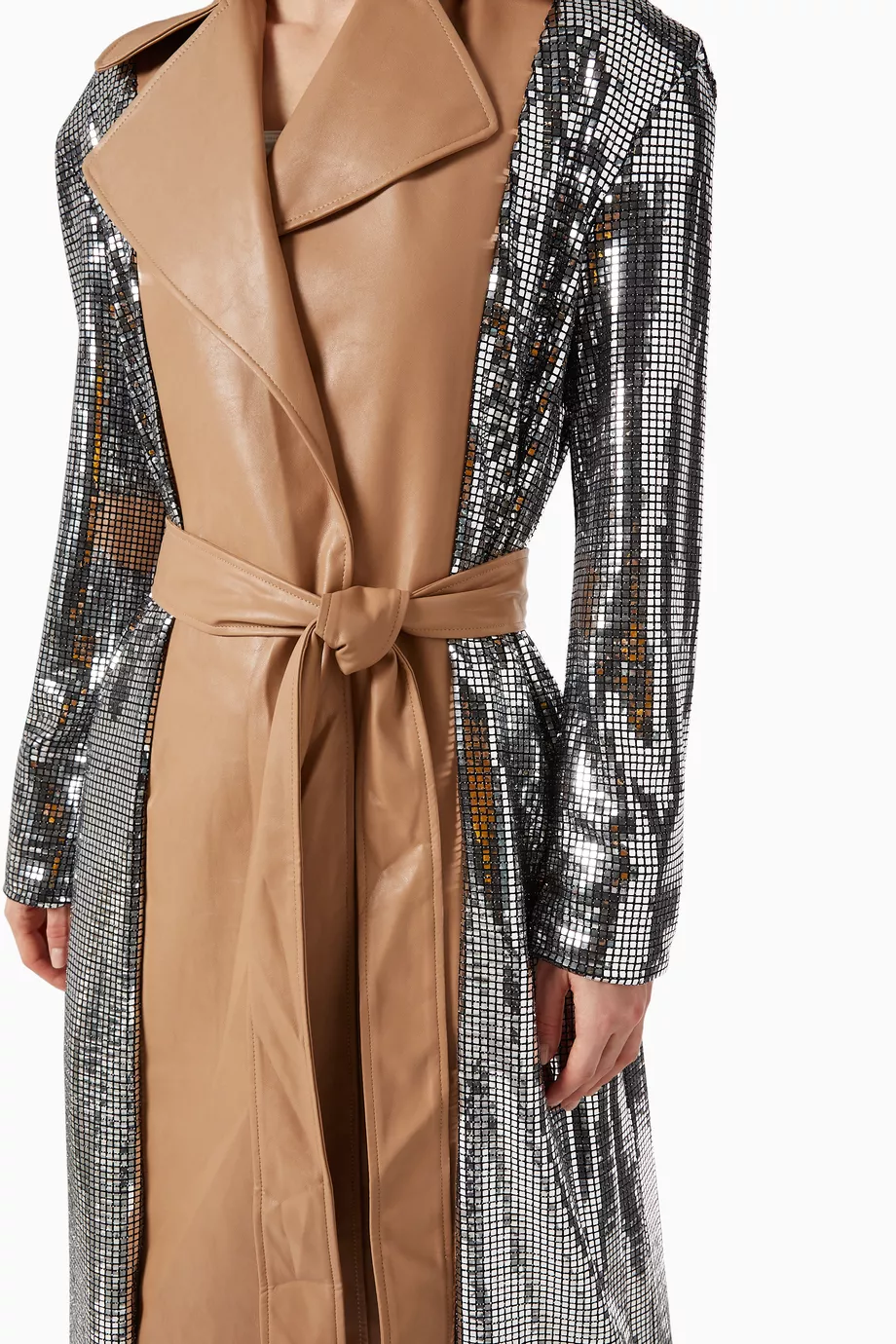 Anouki 2025 sequin trench