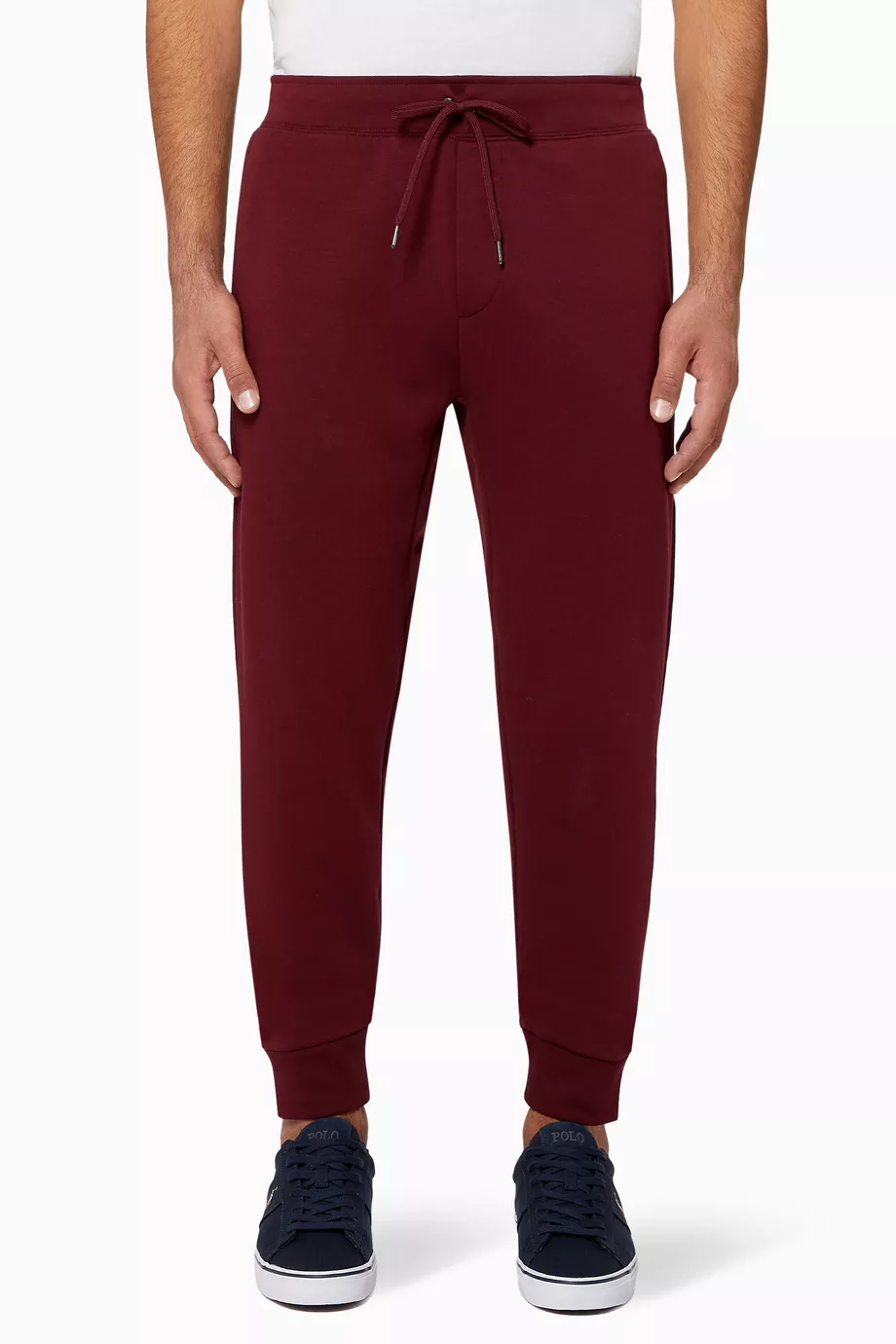 Burgundy 2025 polo sweatpants