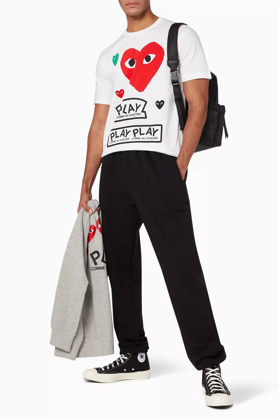 Comme des garcons onesie top