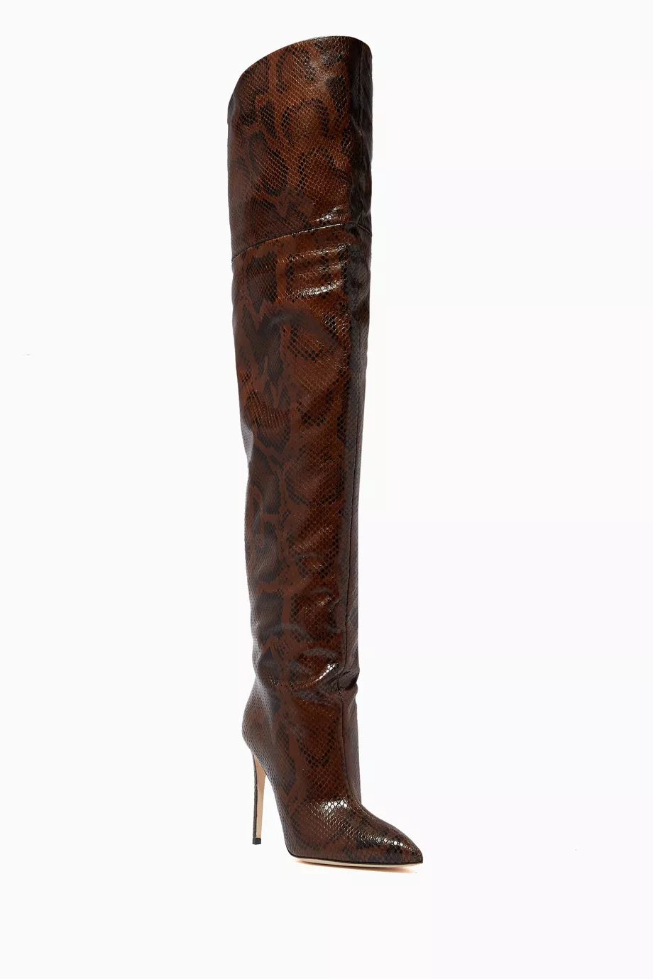 Python over the knee boots 2025