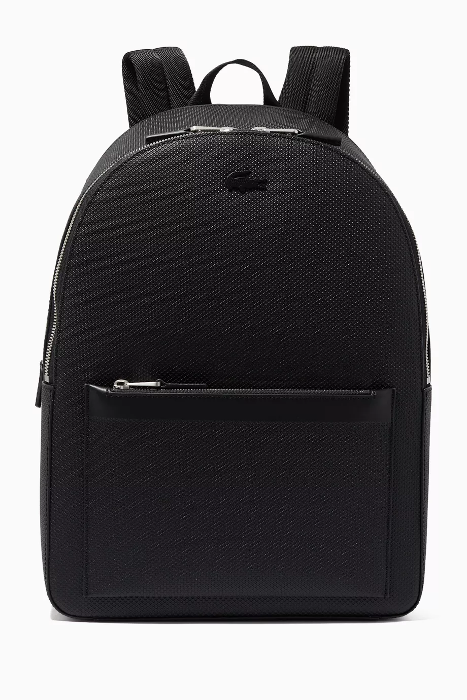 Men's chantaco matte piqué leather backpack online