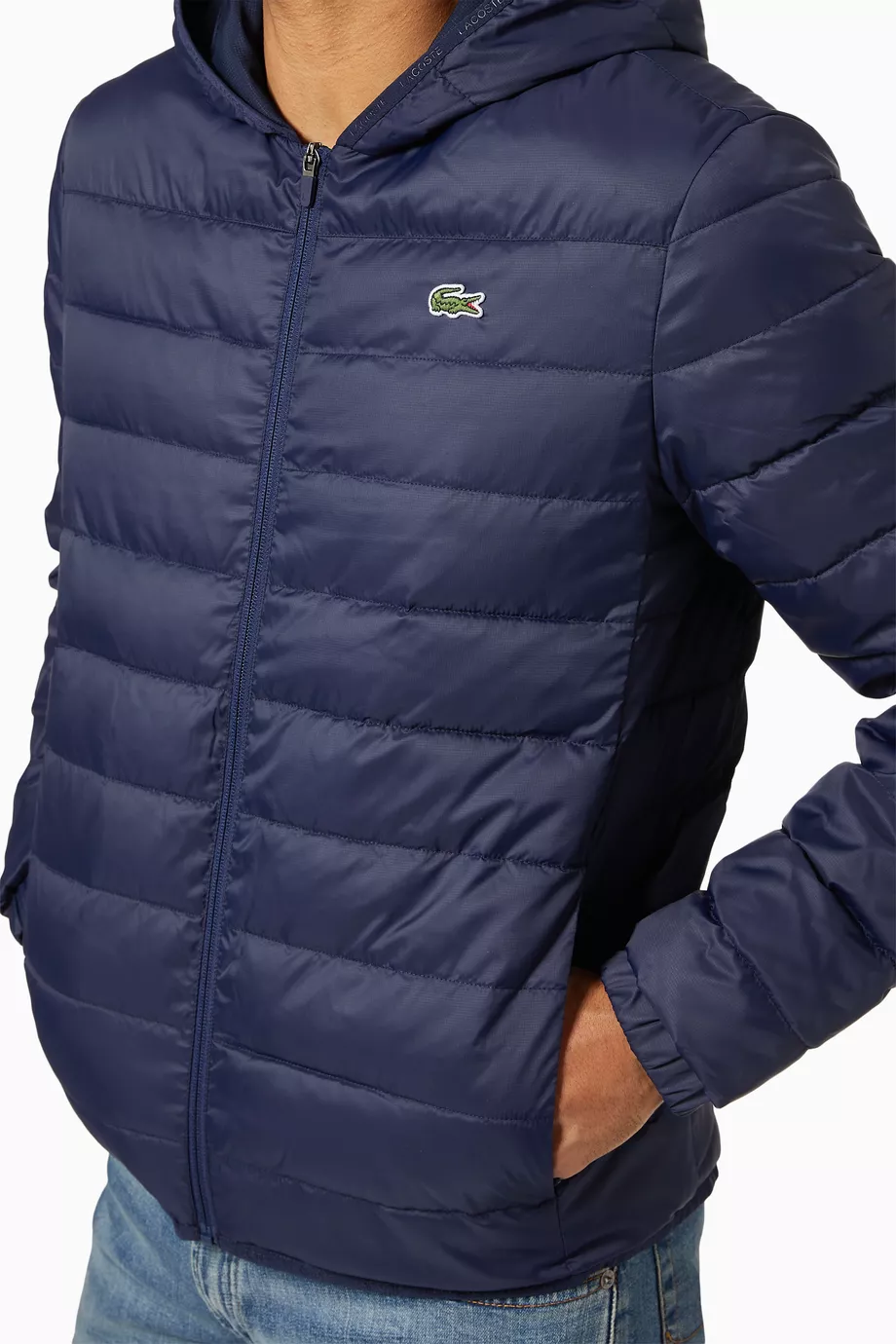 Lacoste store puffer jacket