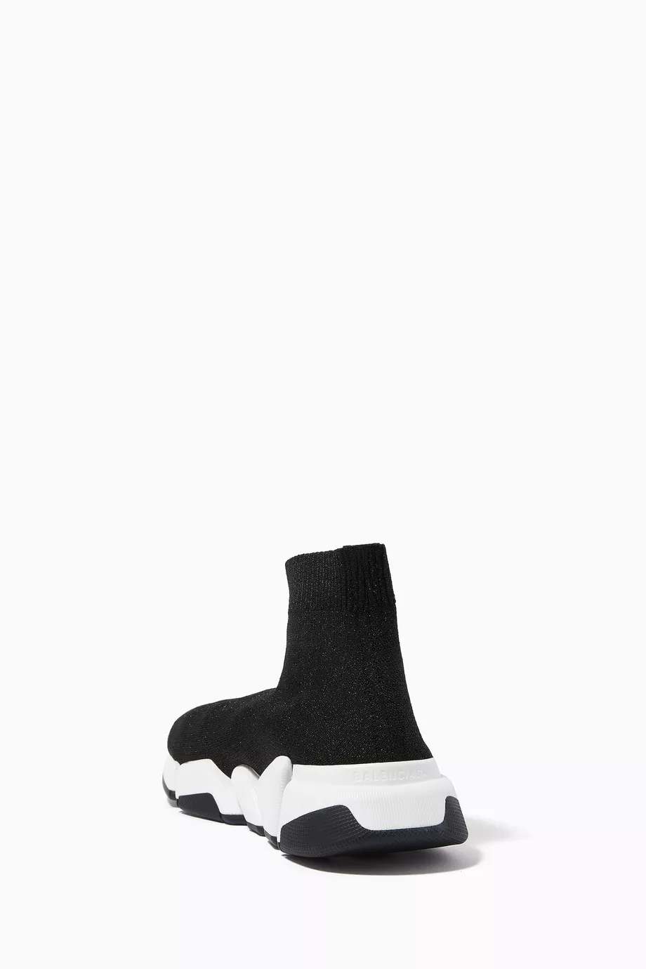 Buy Balenciaga Black Speed 2.0 Sneakers in Lurex Technical Knit