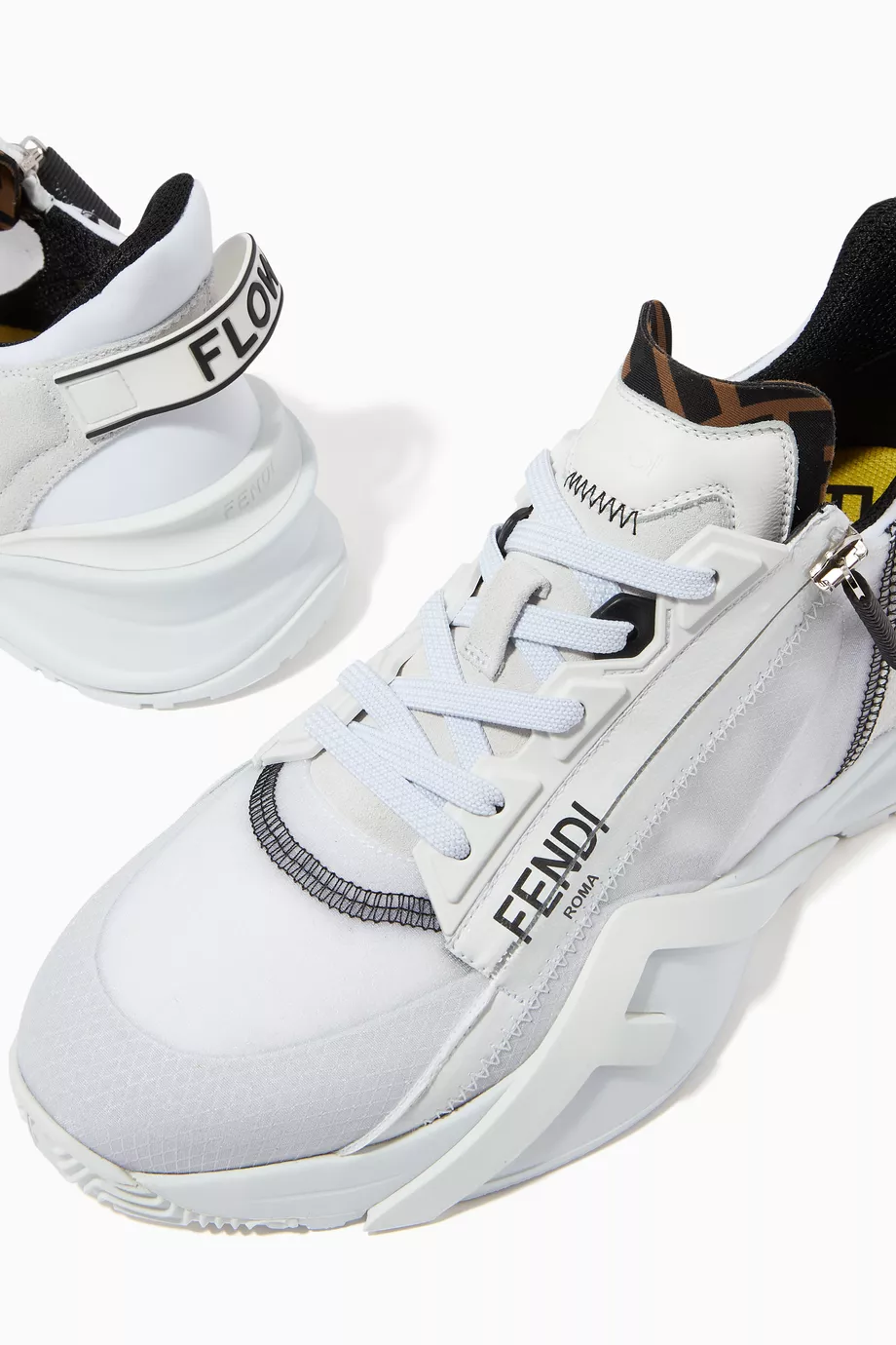 Basket 2025 fendi blanche