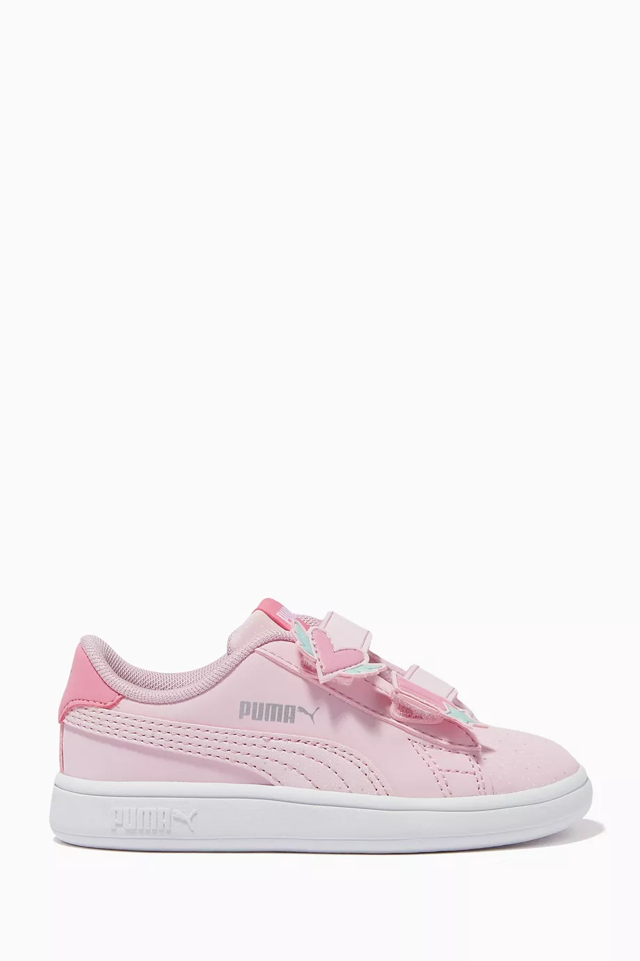 Buy Puma Pink Smash V2 Unicorn Sneakers for Girls in UAE Ounass