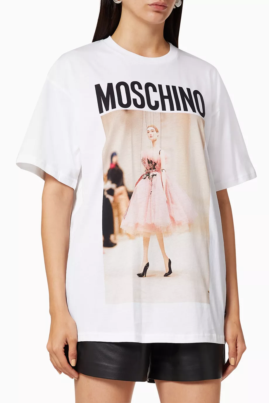 T shirt oversize store moschino