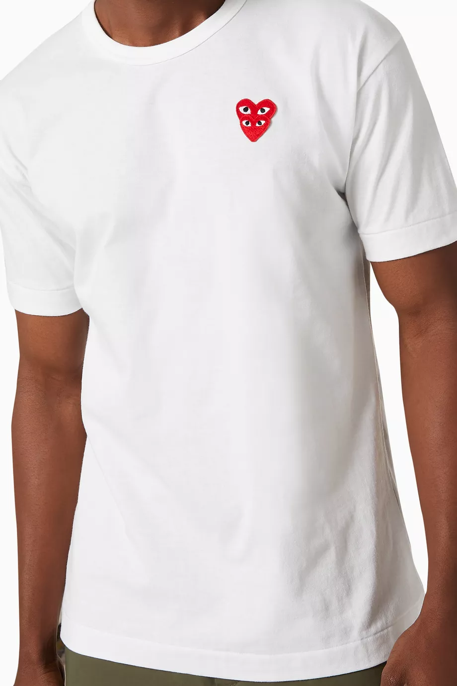 Comme des Garçons Play Men's Heart Logo T-Shirt