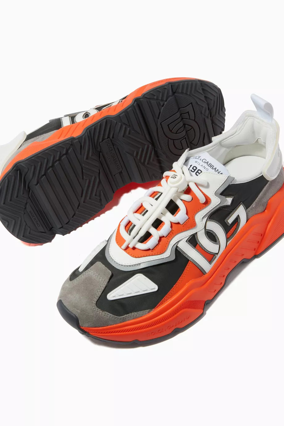 Orange dolce and gabbana on sale shoes