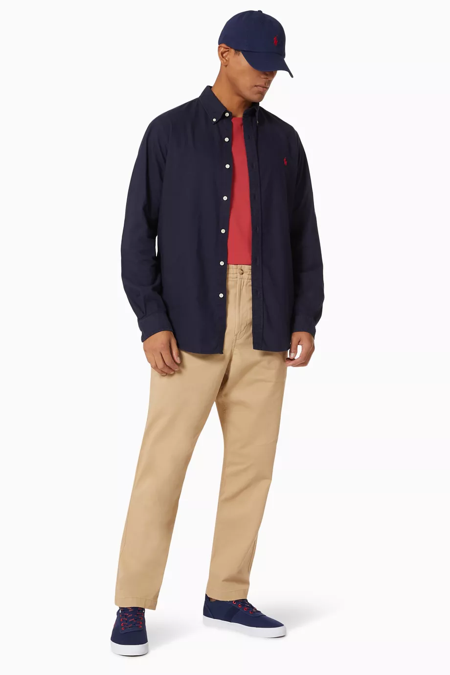 Polo oxford shirt slim hot sale fit