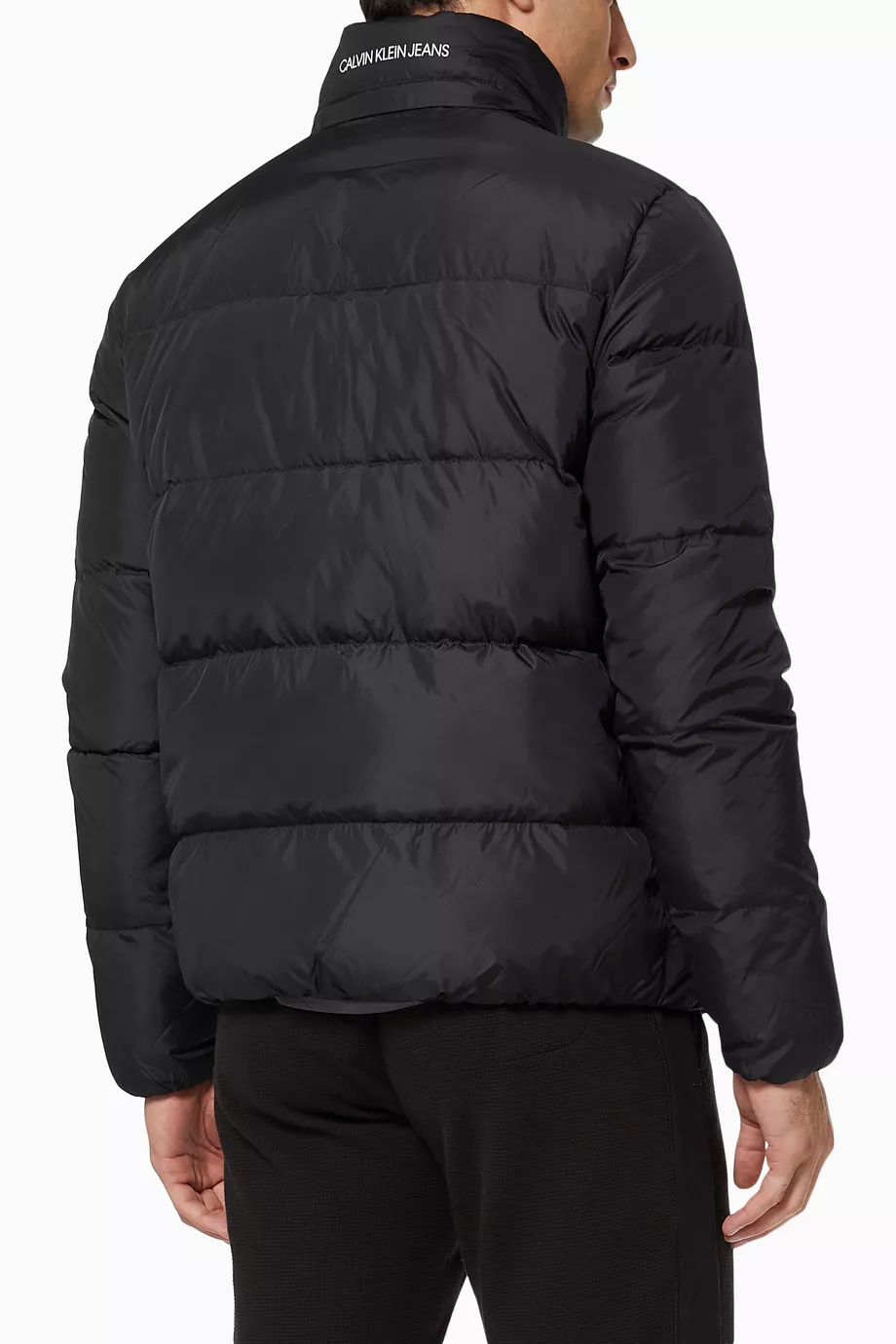 Calvin klein jeans store reflective down puffer jacket