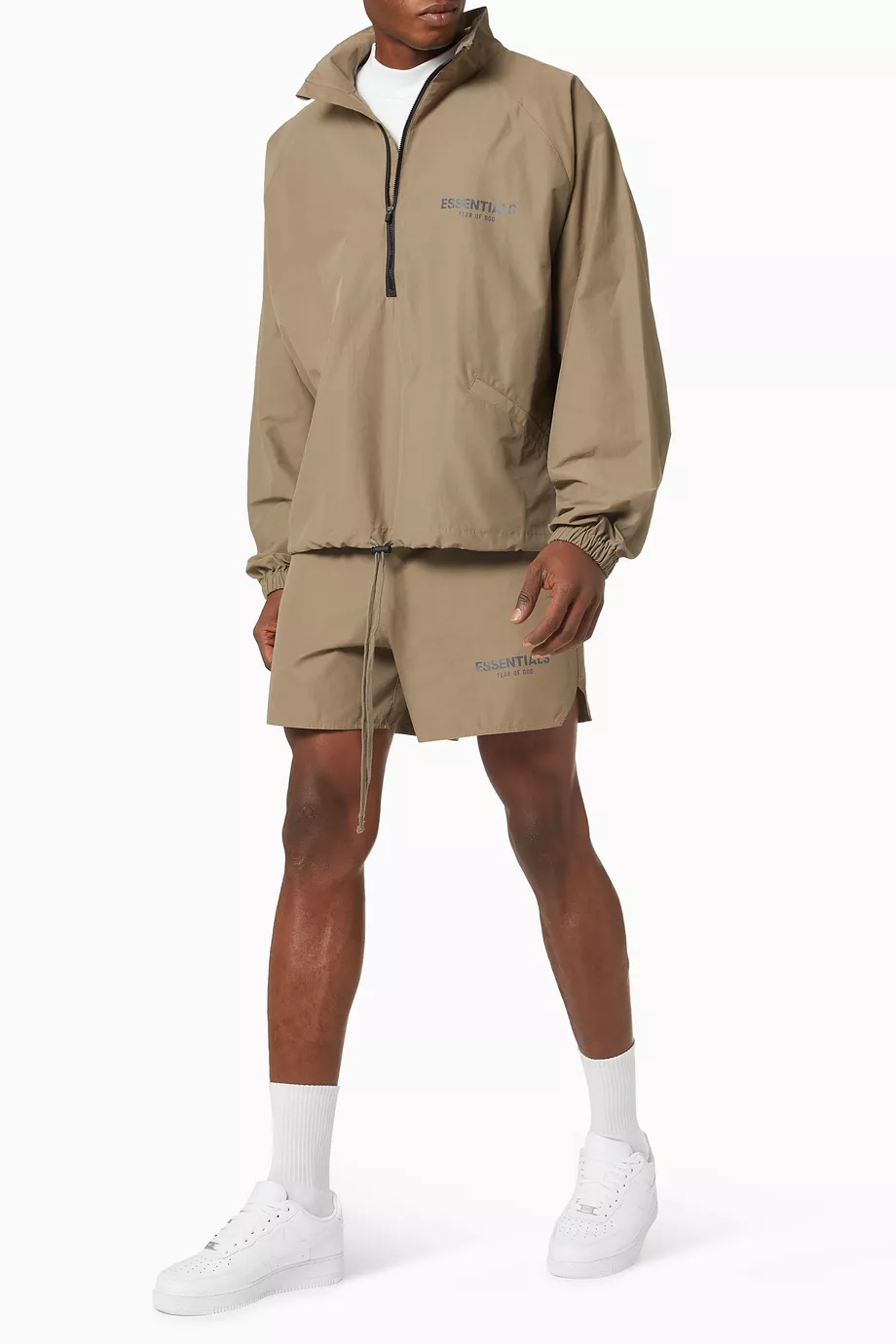 Pullover track jacket shop fear of god