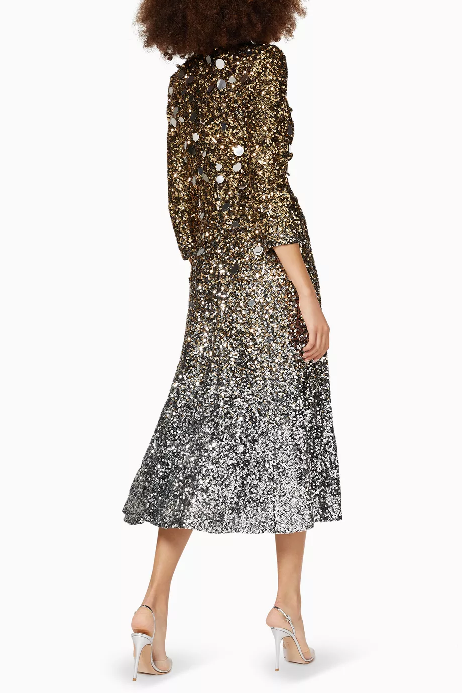 Monsoon saturn sequin dress top
