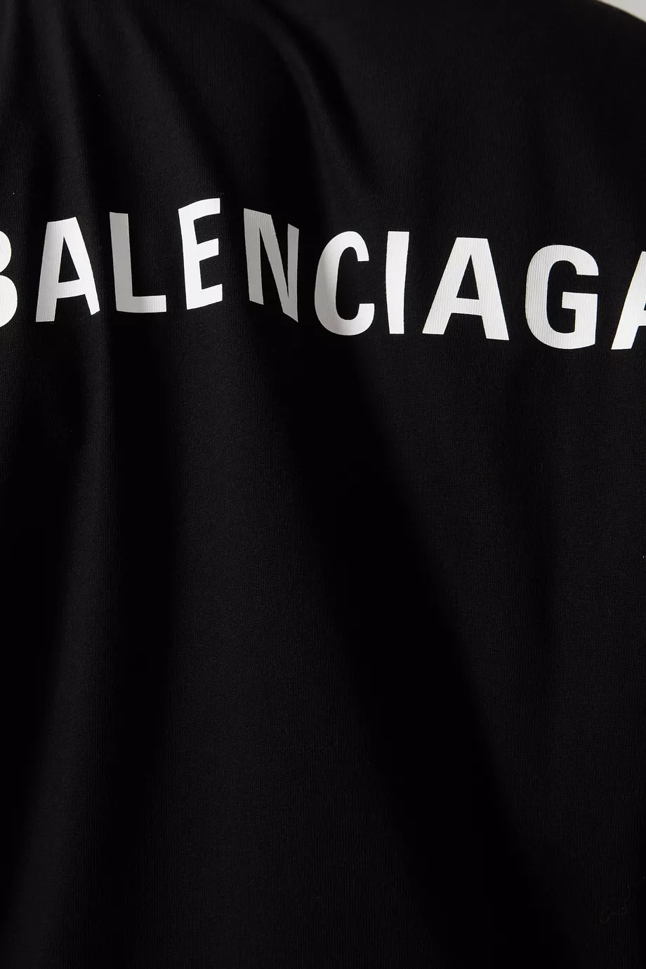 Balenciaga t shirt back logo shop