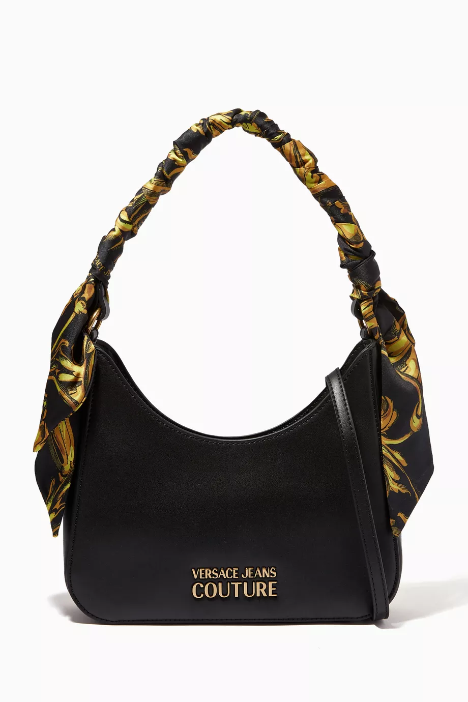Versace jeans black shoulder bag clearance