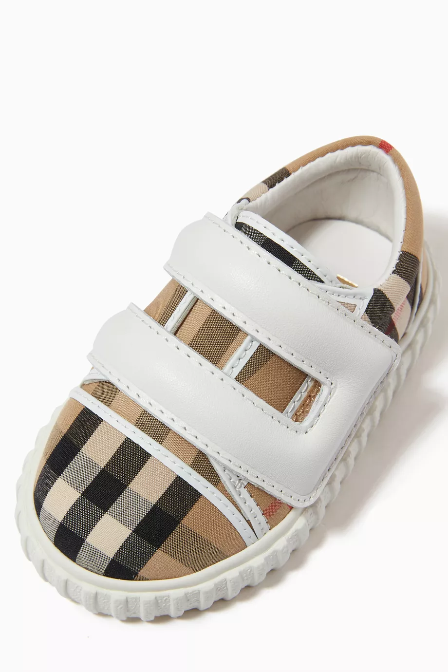 Burberry infant discount shoes on sale