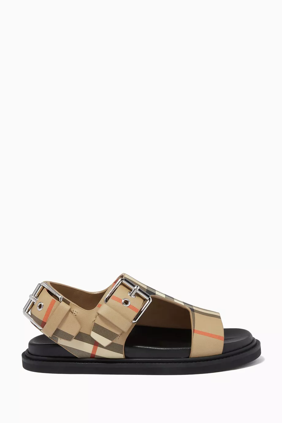Burberry sandals hotsell mens bordeaux