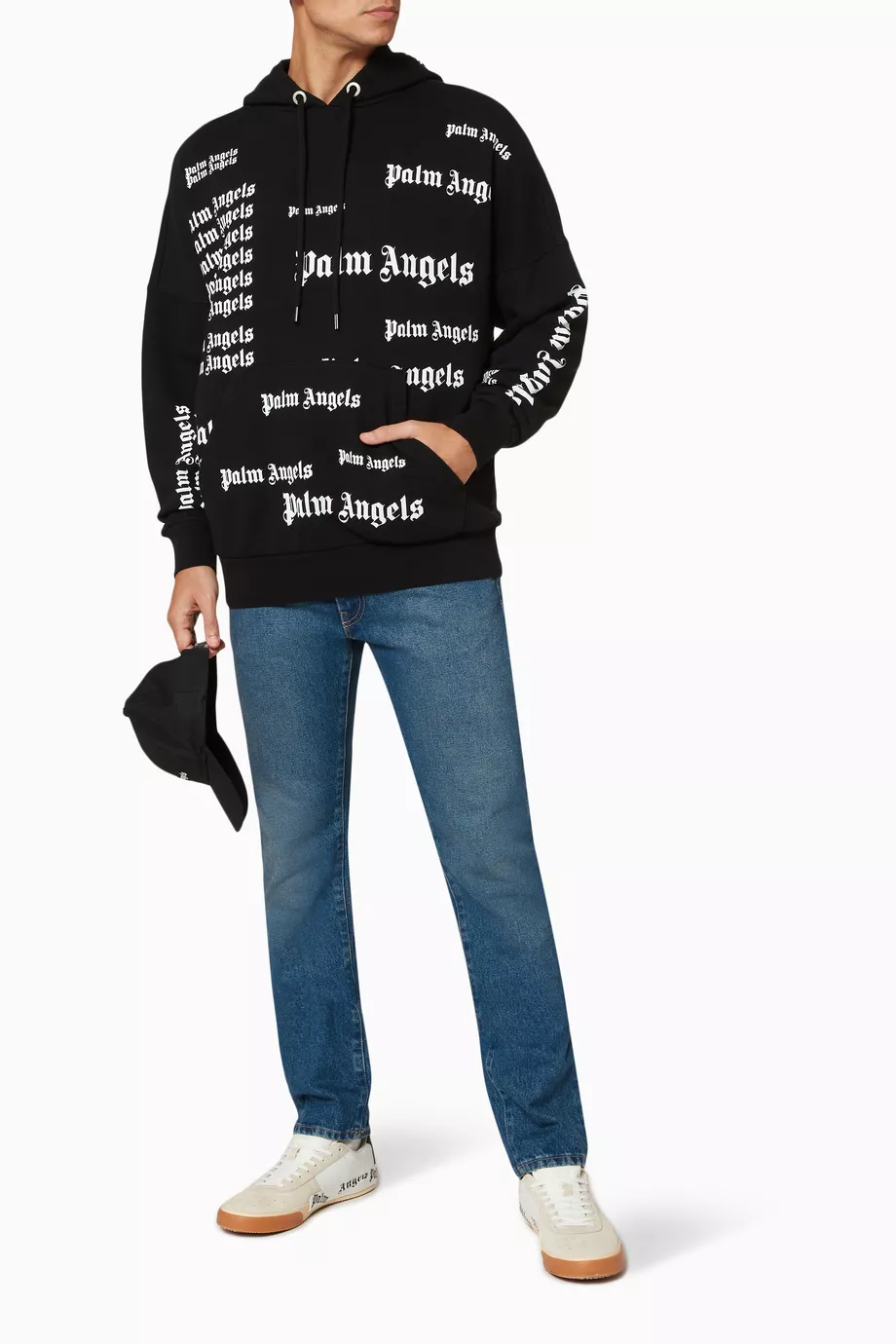Palm angels ultra logo hoodie 2025