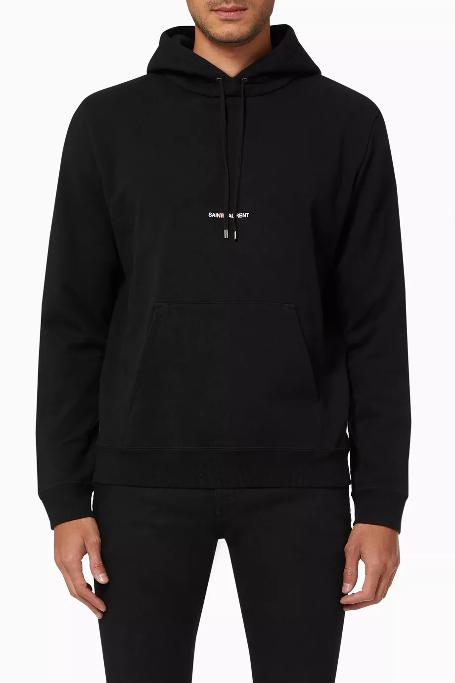 Saint laurent black hoodie best sale