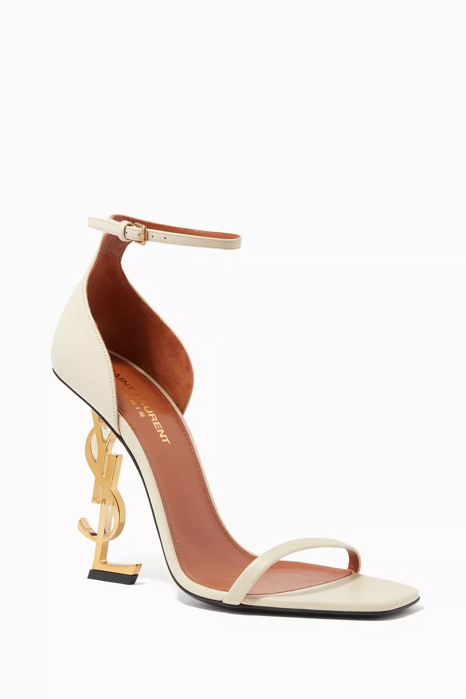 Ysl opyum sandals discount white