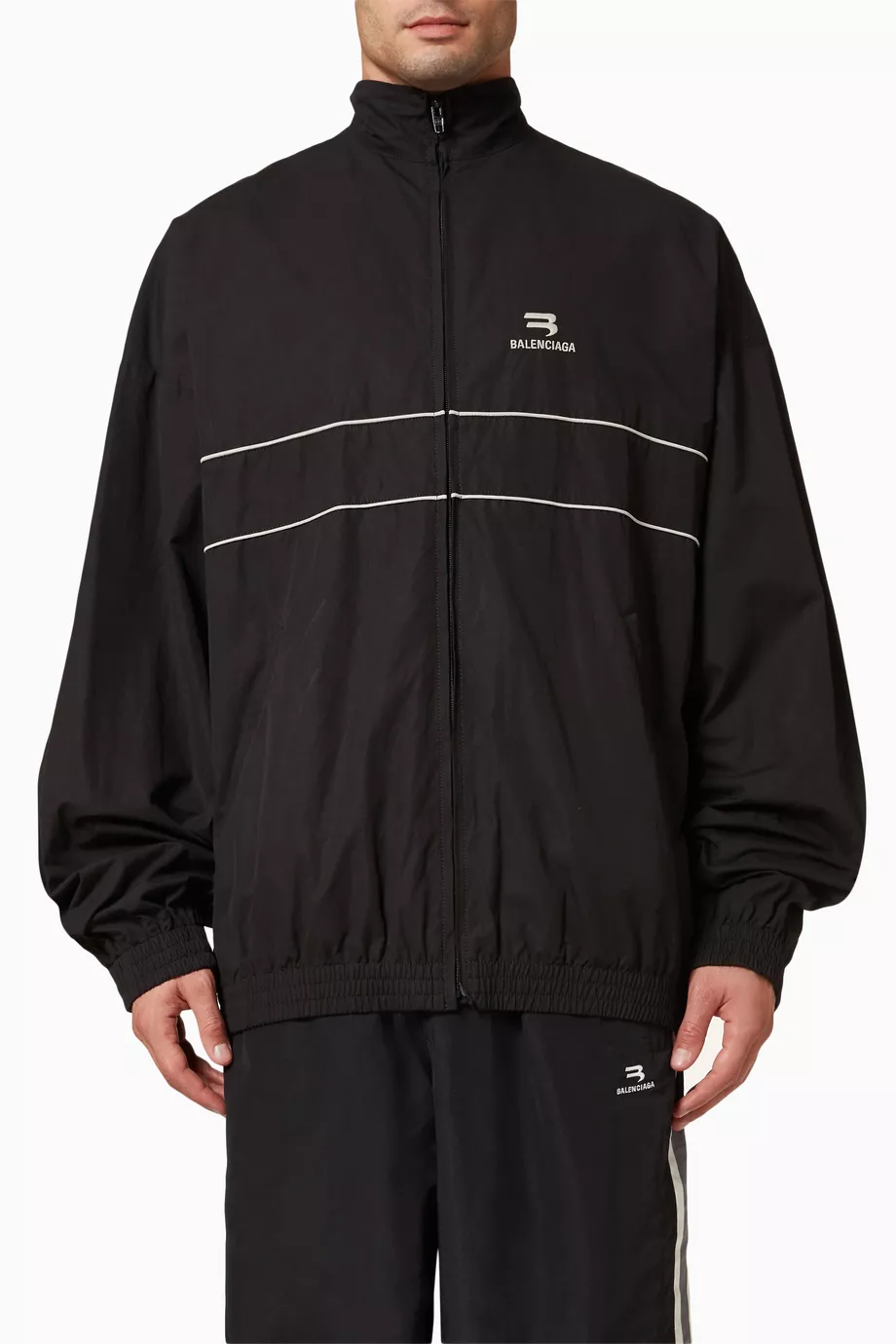 Balenciaga nylon tracksuit jacket sales