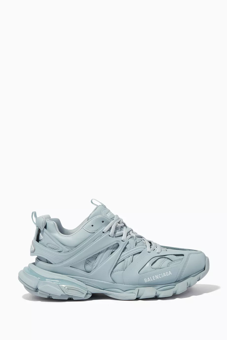 Balenciaga track leather store