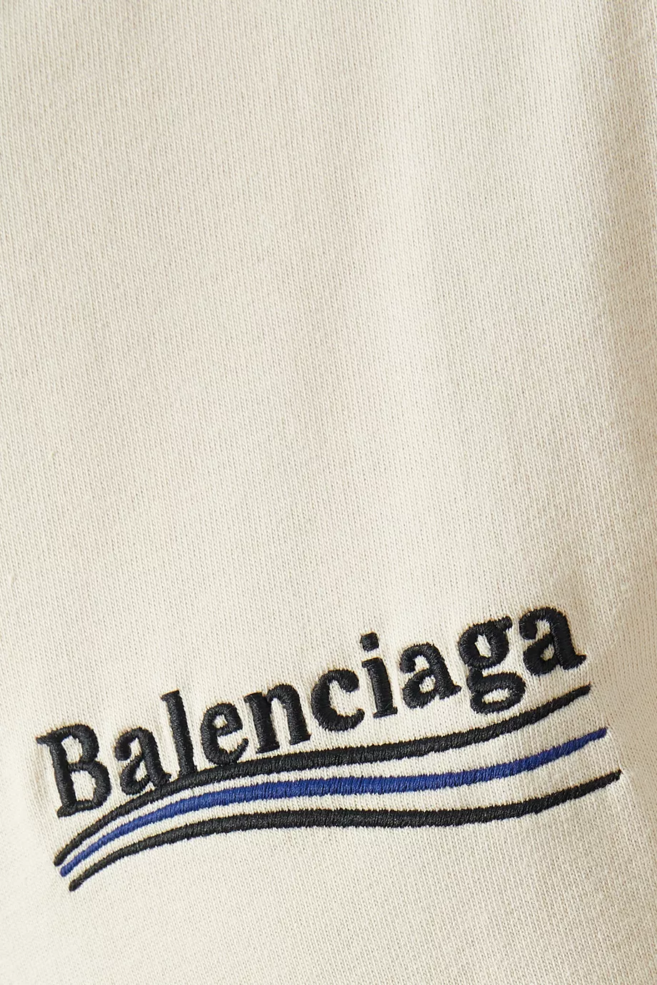 Buy Balenciaga Neutral Logo Large Fit T shirt in Cotton Jersey for