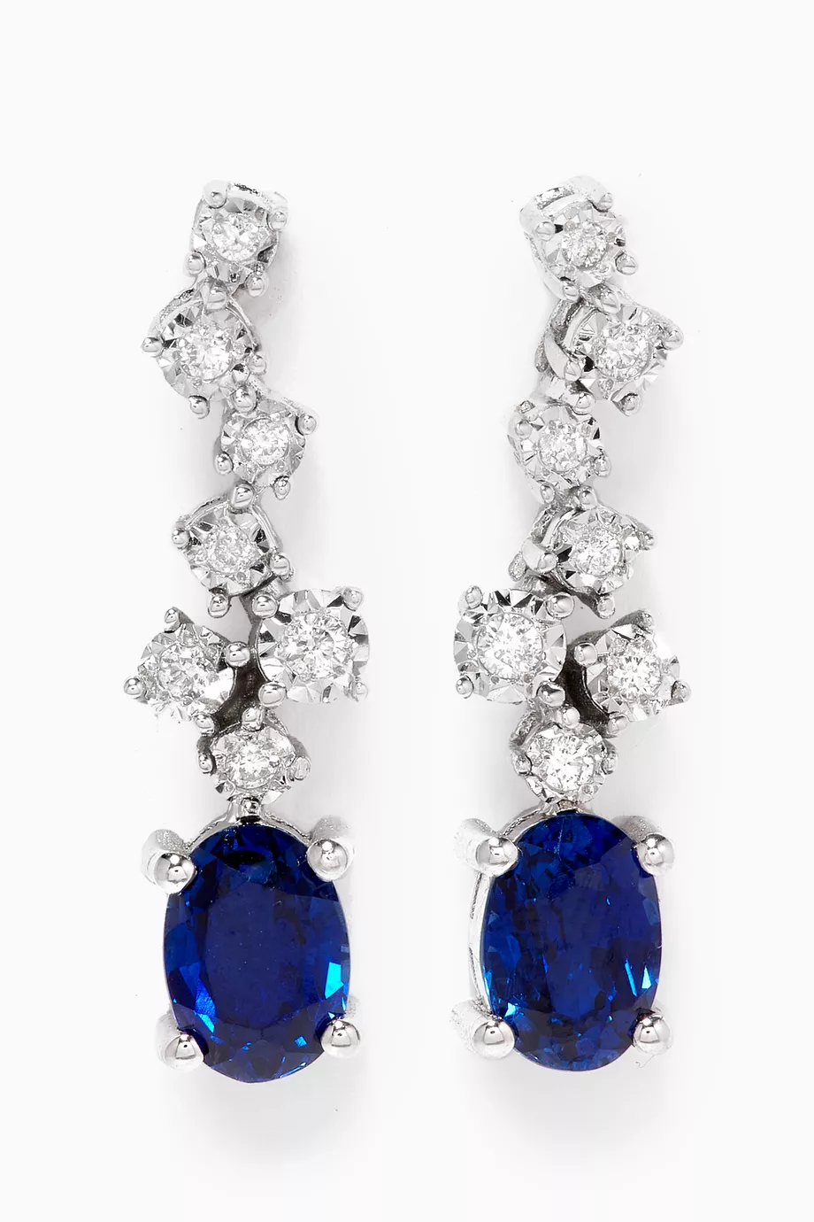 Sapphire shop drop earrings