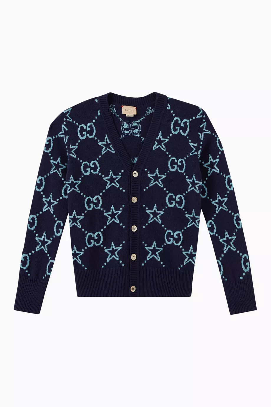 Gucci deals cardigan blue
