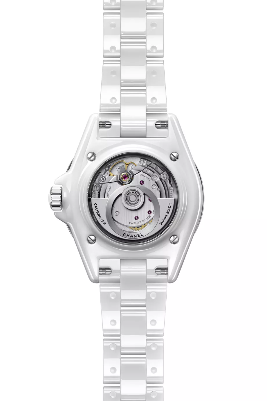 Chanel stainless steel hot sale back water resistant