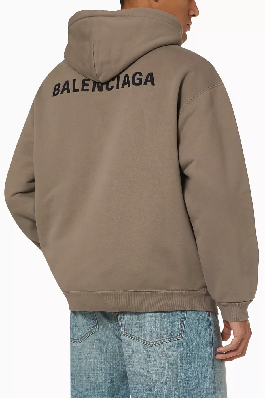 Balenciaga hoodie brown outlet