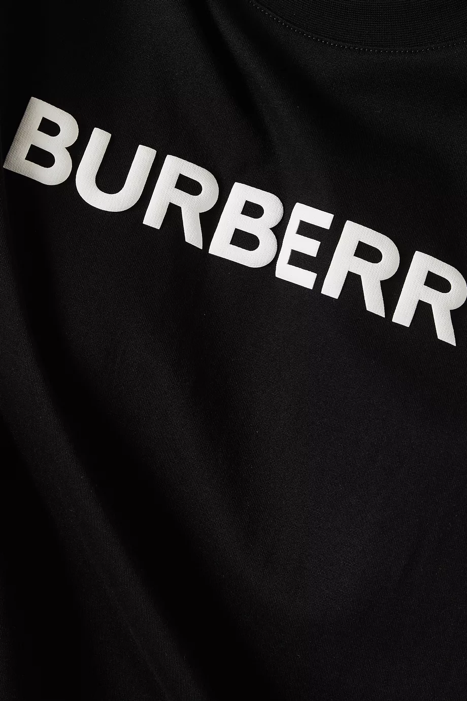 Burberry logo-print jersey t-shirt discount