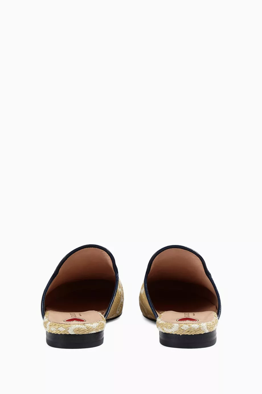 Gucci online raffia princetown