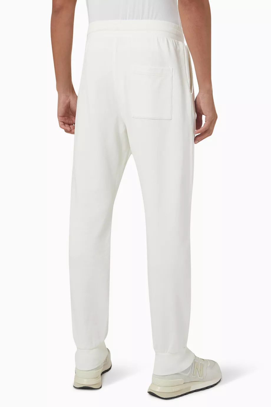 Mens white sweatpants best sale