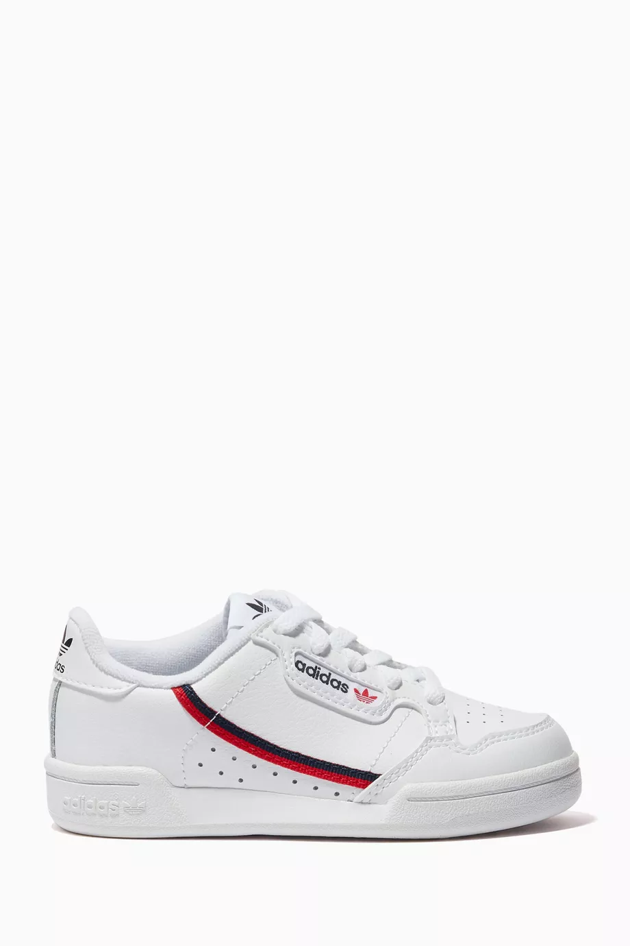 Buy adidas Red Continental 80 Low top Sneakers in Leather for Boys