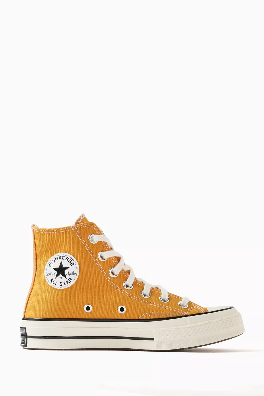 Buy Converse Yellow Chuck 70 High top Sneakers in Canvas for Women
