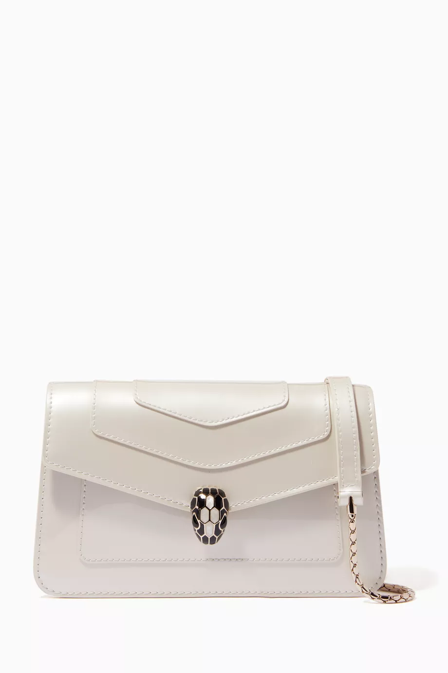 Bvlgari Serpenti Forever Wallet on Chain Leather Long at 1stDibs  serpenti  forever chain wallet, bvlgari serpenti card holder, bvlgari serpenti wallet  on chain