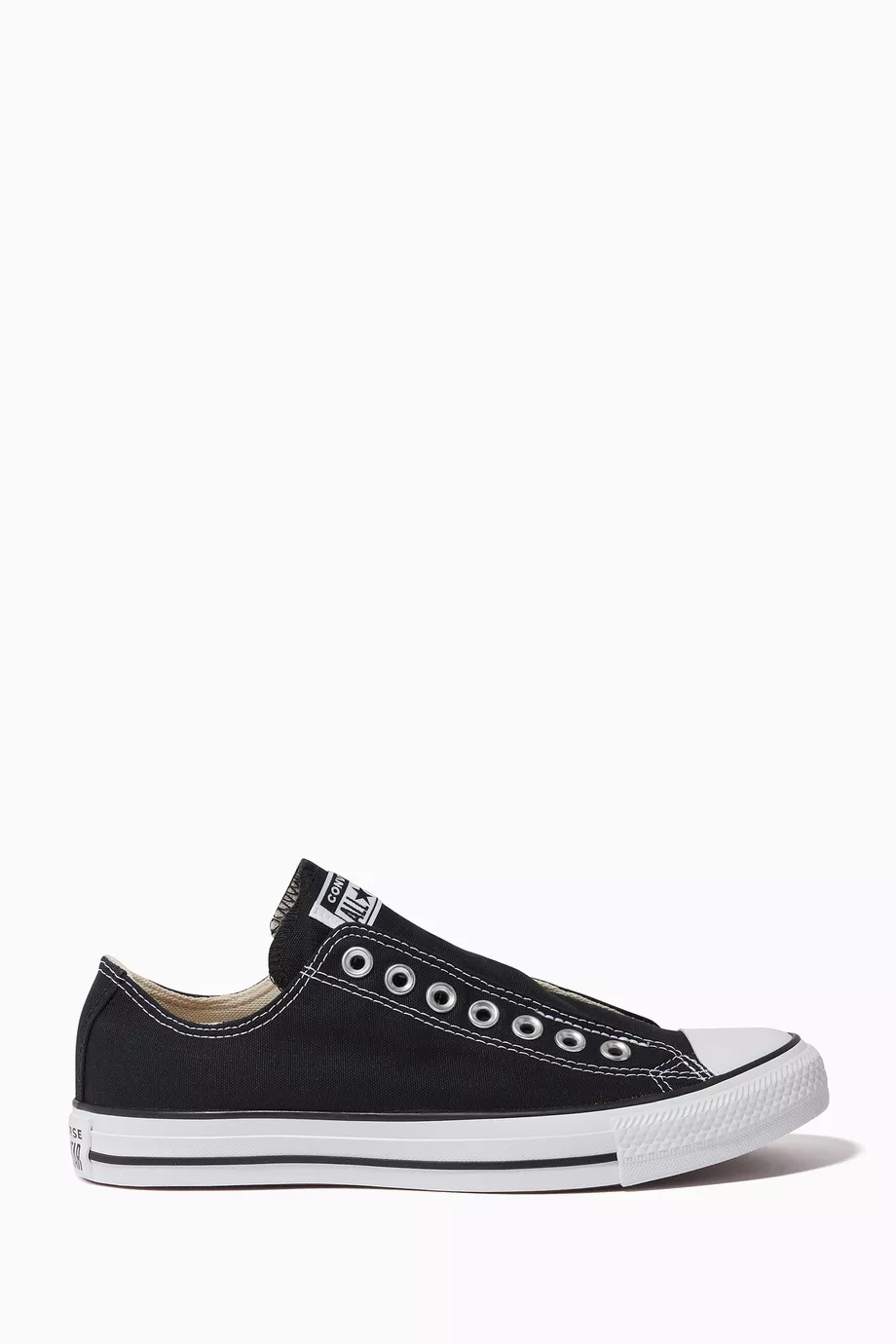 Buy Converse Black Chuck Taylor All Star Slip on Sneakers in